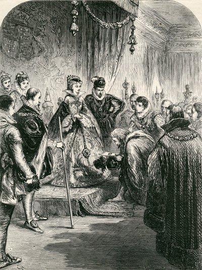 Přijetí prvního ruského velvyslanectví v Anglii, 1865 od English School