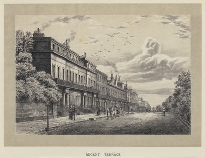 Regent Terrace (rytina) od English School