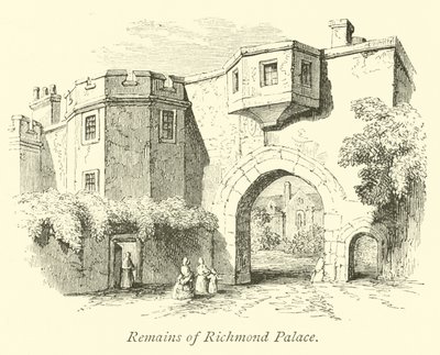 Pozůstatky Richmondského paláce od English School