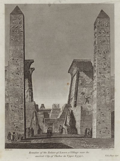 Pozůstatky paláce Luxor od English School