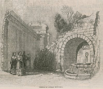 Znovuotevření Kolosea, Regents Park: Chrám Apolla Epicura od English School