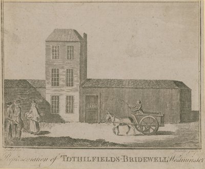 Zastoupení Tothill Fields Bridewell od English School