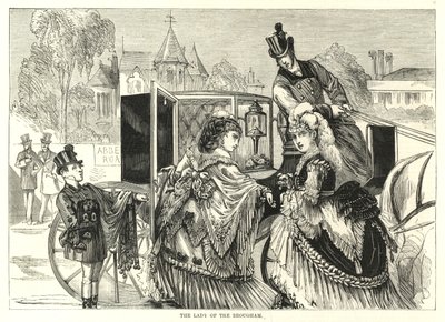 Reprezentativní Derby Women: The Lady of the Brougham od English School