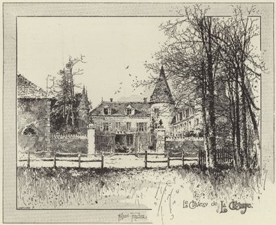 Rezidence zesnulého M. Ferdinanda de Lesseps od English School