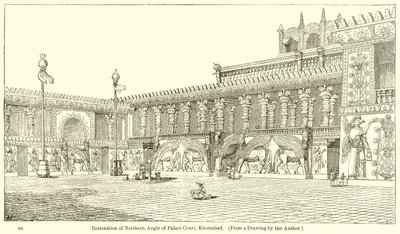 Obnova Northern Angle of Palace Court, Khorsabad od English School