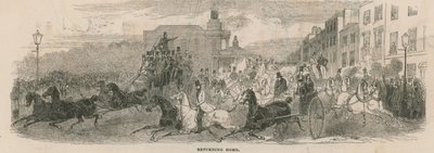 Návrat domů po Epsom: Kennington Turnpike od English School