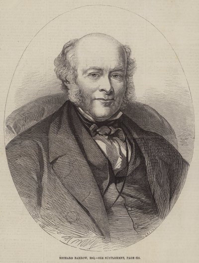 Richard Barrow, Esquire (rytina) od English School