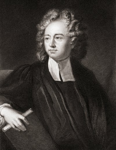 Richard Bentley (1662-1742) z Galerie obrazů, publikoval v roce 1833 od English School