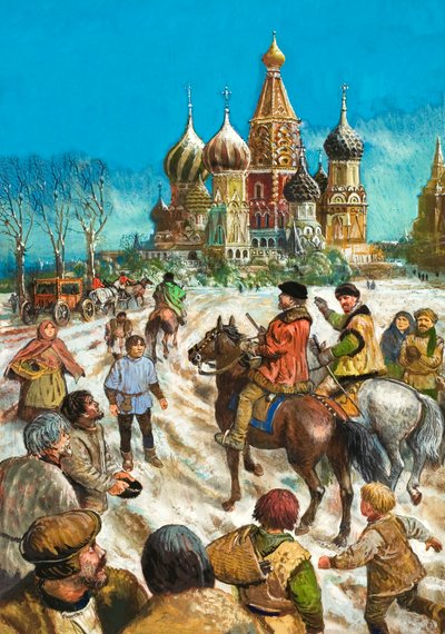 Richard kancléř v Moskvě od English School