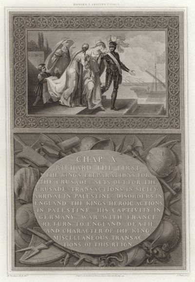 Richard I. opouští Kypr od English School