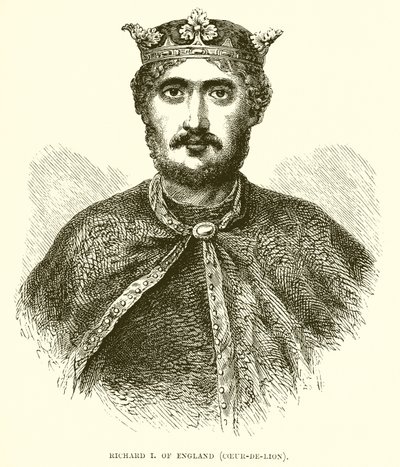Richard I. z Anglie od English School