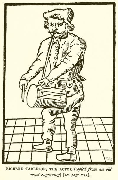 Richard Tarleton, herec od English School