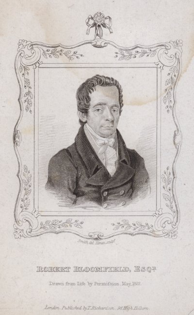 Robert Bloomfield , anglický básník od English School