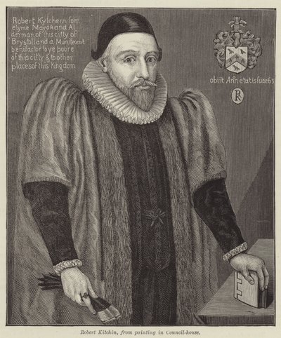 Robert Kitchin (rytina) od English School