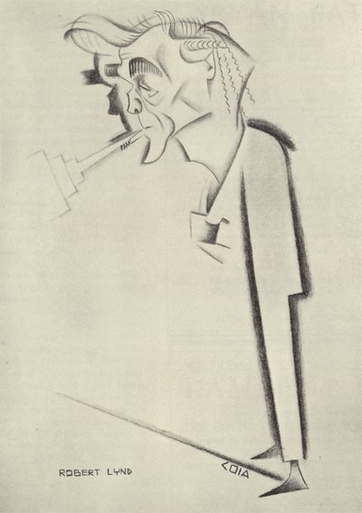 Robert Lynd , irský spisovatel a nacionalista od English School