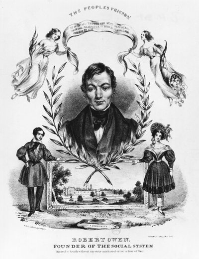 Robert Owen (1771-1858) od English School