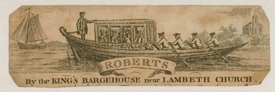 Roberts, u Kings Bargehouse poblíž Lambeth Church od English School
