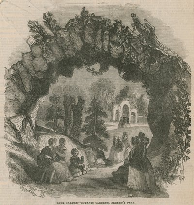 Skalka u botanické zahrady od English School