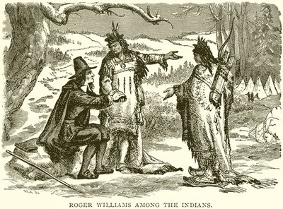Roger Williams mezi Indiány od English School