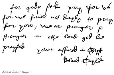 Roland Taylor (mučedník) od English School