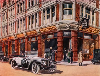 Showroom Rolls-Royce na Conduit Street 15 od English School