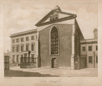 Rolls Chapel, Londýn od English School