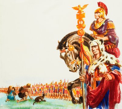 Římská armáda v Británii od English School