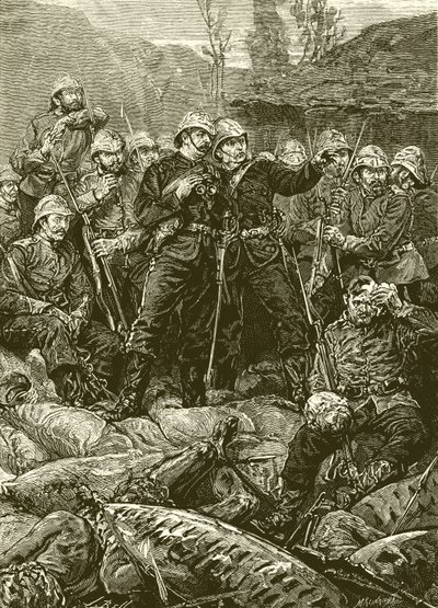 Rorkes Drift: Ráno po útoku od English School