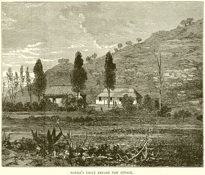 Rorkes Drift před útokem od English School