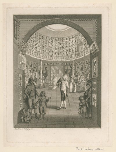 Rotunda v Leverian muzeu od English School