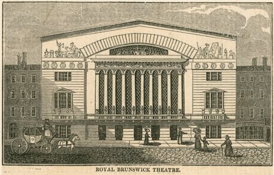 Royal Brunswick Theatre, Londýn od English School