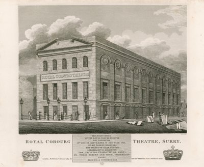 Royal Cobourg Theatre, Surrey od English School