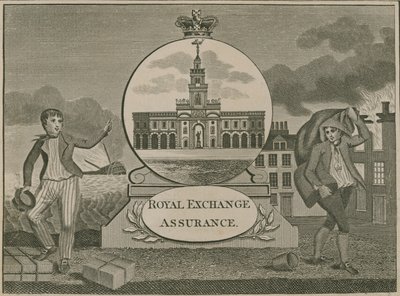 Royal Exchange Assurance, Londýn od English School