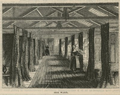 Royal Free Hospital, London: Sick Ward od English School