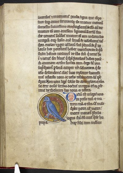 Royal MS 12 C XIX f.50v, Dudek, od 