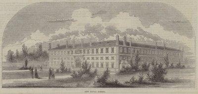 Royal Naval School, Deptford (rytina) od English School