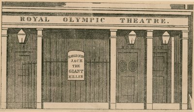 Royal Olympic Theatre, Londýn od English School