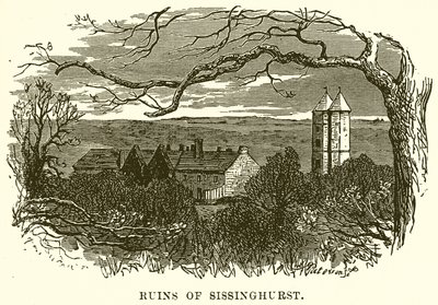Ruiny Sissinghurstu od English School