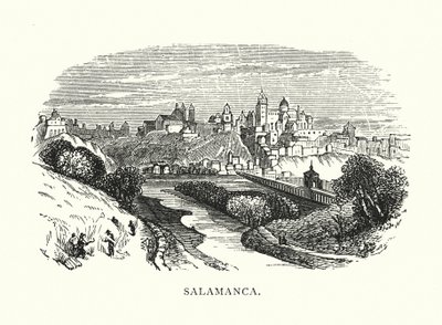 Salamanca (rytina) od English School