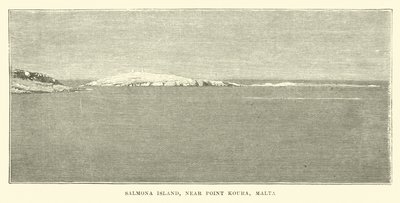 Ostrov Salmona, poblíž Point Koura, Malta od English School