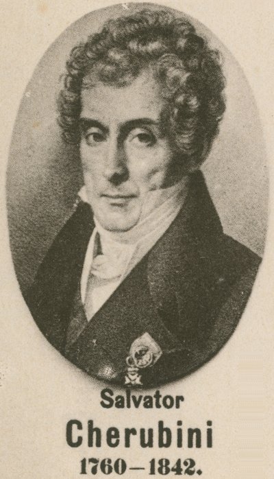 Salvator Cherubini (rytina) od English School