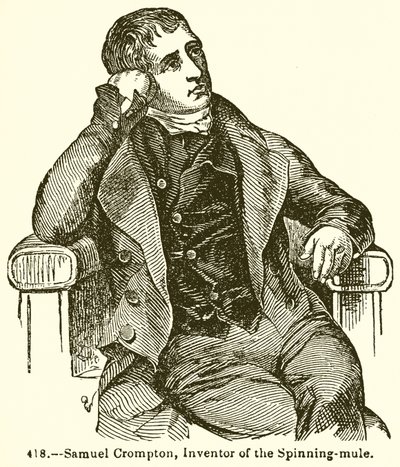 Samuel Crompton, vynálezce Spinning-Mezka od English School