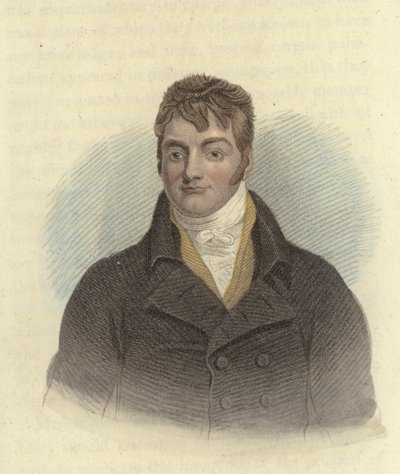 Samuel Whitbread , britský politik (barevná rytina) od English School