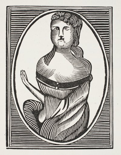 Sarah Millwood, ilustrace z knihy Chap-books of the Eighteenth Century od Johna Ashtona, vyd. 1882 od English School