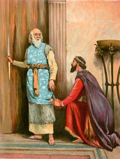 Saul a Samuel od English School