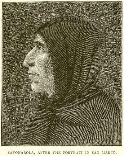 Savonarola, po Portrétu v San Marco od English School