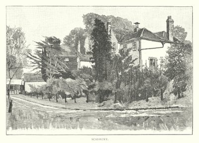 Scadbury (rytina) od English School