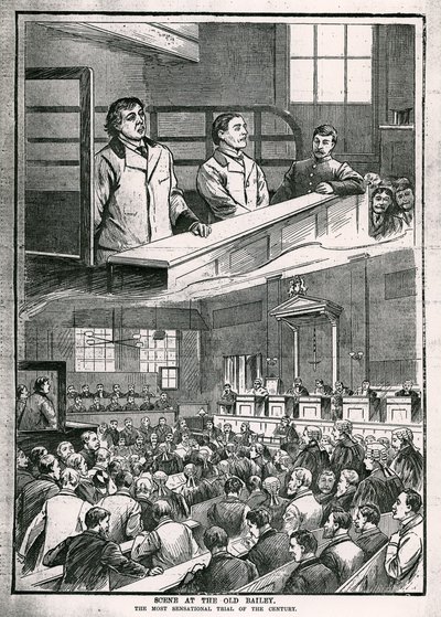 Scéna v Old Bailey: Nejsenzačnější soudní proces století - Oscar Wilde od English School
