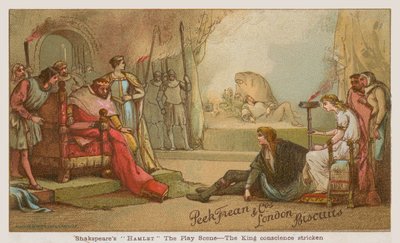Scéna ze Shakespearova Hamleta od English School