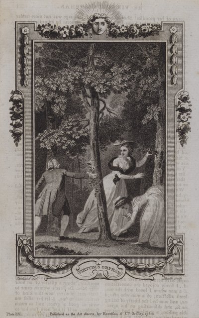 Scéna z Ctnostného sirotka od Mary Collyer od English School